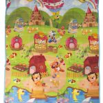 Educational double-sided foam playground mat 180x120cm