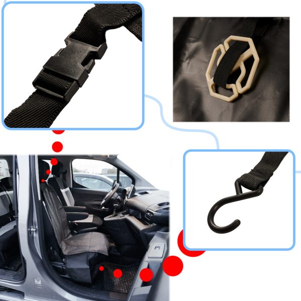 Car seat cover protective mat