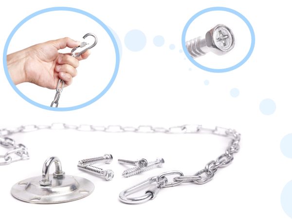 Ceiling fixing hammock swing hook chain 200kg