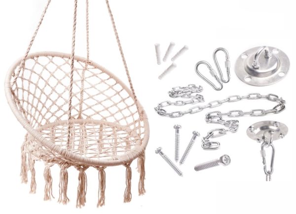 Ceiling fixing hammock swing hook chain 200kg