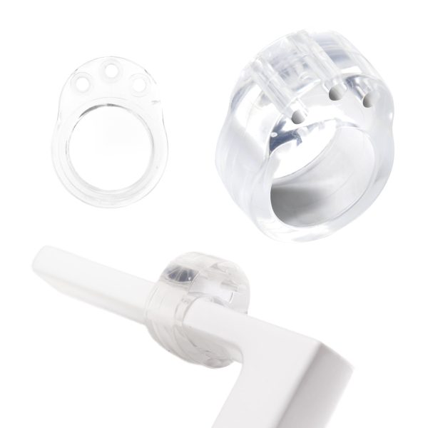 Door handle bumper bumper stop clear