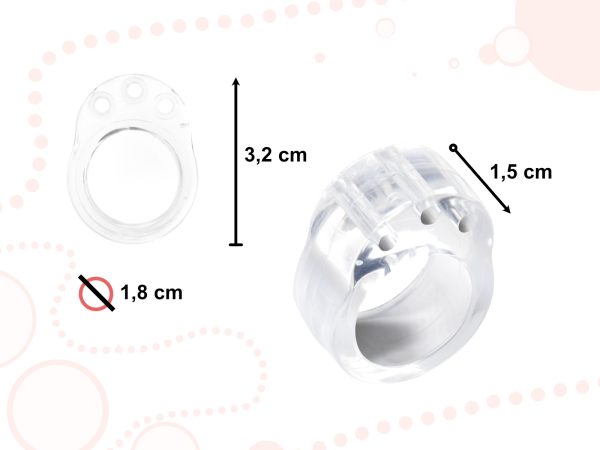 Door handle bumper bumper stop clear