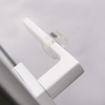 Door handle bumper bumper stop clear