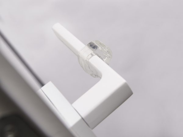 Door handle bumper bumper stop clear