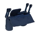 Drinks bottle trolley organiser navy blue