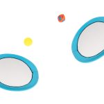 Mesh pallets bounce set + 2 balls