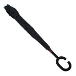 Reversible folding umbrella black