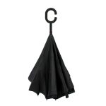 Reversible folding umbrella black