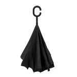 Reversible folding umbrella black