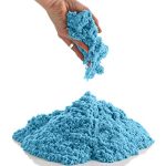 Kinetic sand 1kg in a bag blue