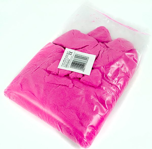 Kinetic sand 1kg in a pouch pink