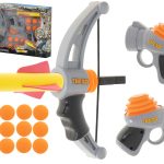 Softball gun + crossbow + balls set of 2 pcs