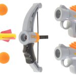 Softball gun + crossbow + balls set of 2 pcs