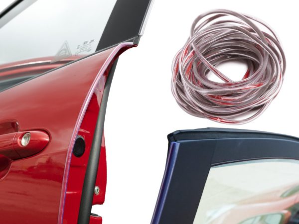 Car door edge bumper profile 5m transparent