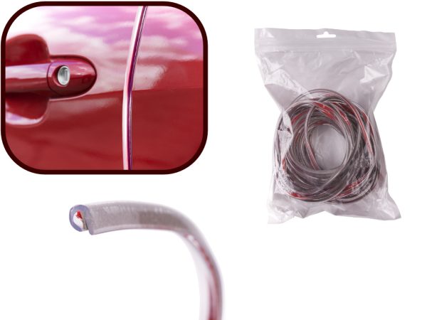 Car door edge bumper profile 5m transparent