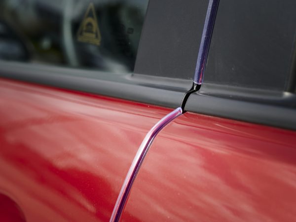 Car door edge bumper profile 5m transparent