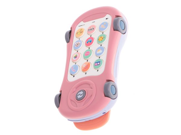 Phone car pink color