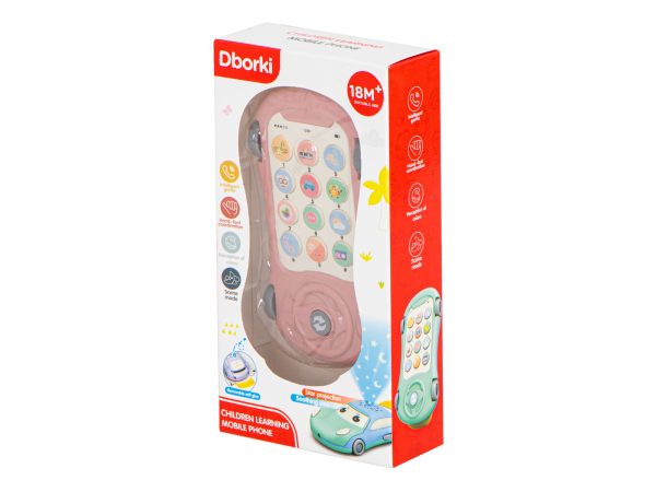 Phone car pink color
