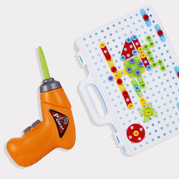 Screwdriver drill screwdriver construction blocks 151 el.ements