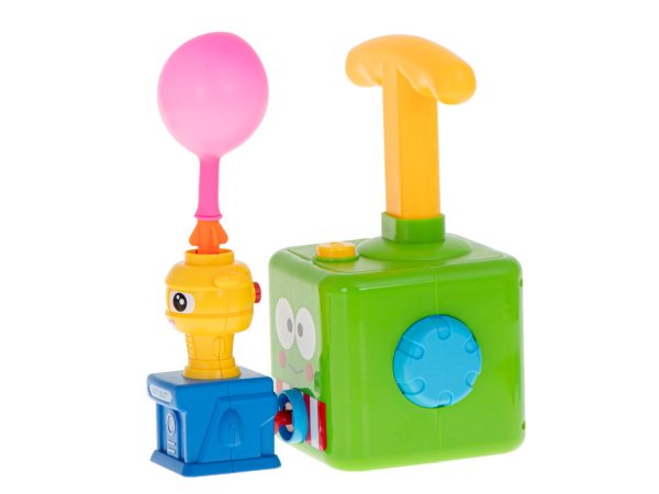 Aerodynamic car balloon launcher frog