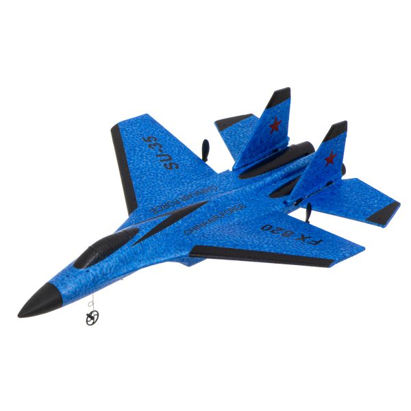 RC jet aircraft SU-35 FX820 moro blue