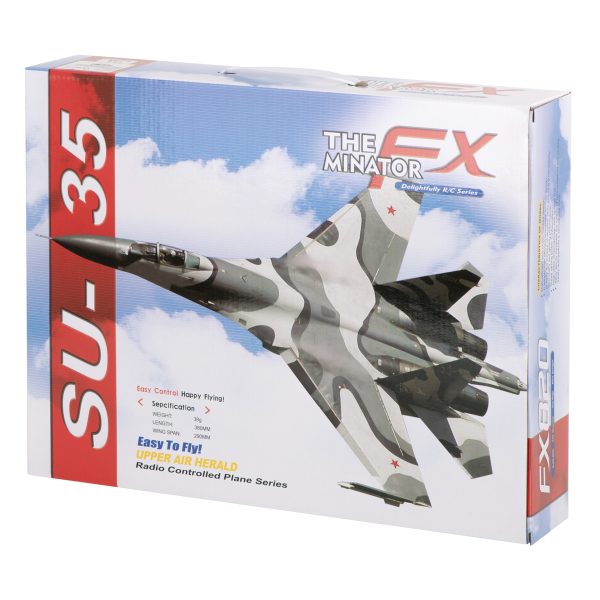 RC jet aircraft SU-35 FX820 moro blue