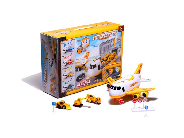 Transporter aircraft yellow