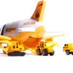 Transporter aircraft yellow