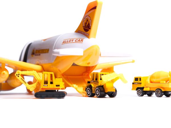 Transporter aircraft yellow