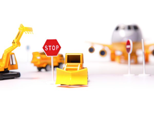 Transporter aircraft yellow