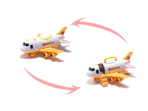 Transporter aircraft yellow