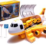 Transporter aircraft yellow