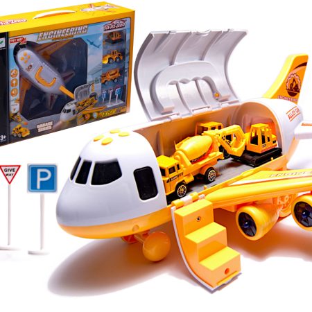 Transporter aircraft yellow