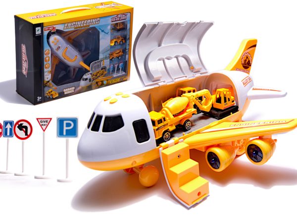 Transporter aircraft yellow