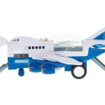 Toy police transport plane