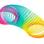 Magic spring rainbow stretch round