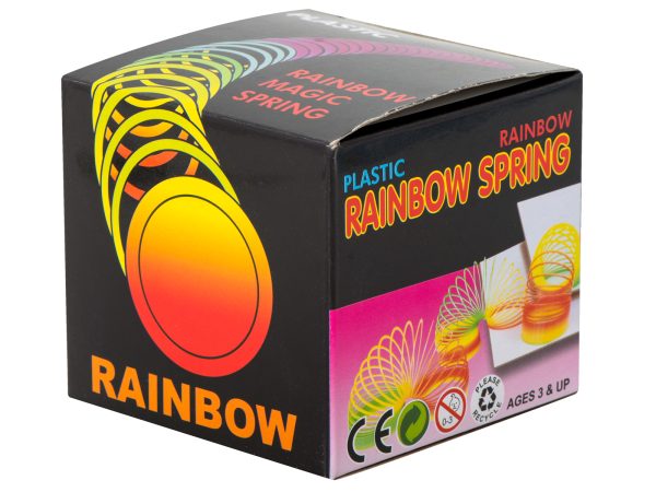 Magic spring rainbow stretch round