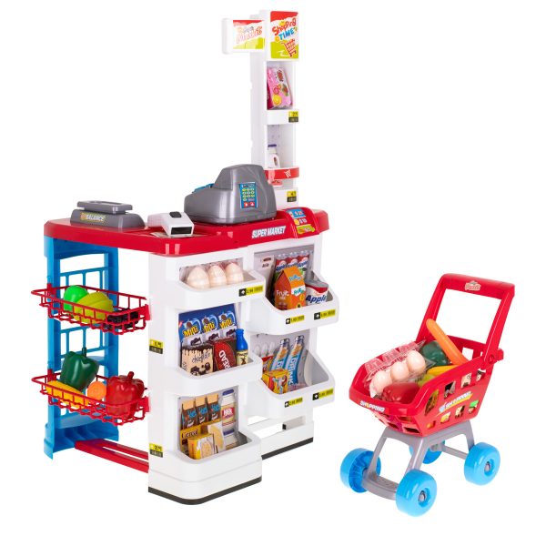Supermarket store cash register cart model 2