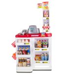 Supermarket store cash register cart model 2
