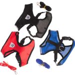 Tensionless harness for dogs + leash L