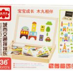 Multifunctional magnetic board large pattern B