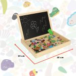 Multifunctional magnetic board large pattern C