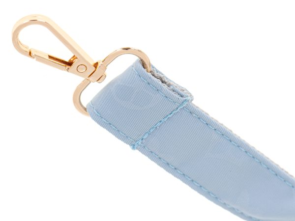 Nappy bag backpack and baby bottles blue