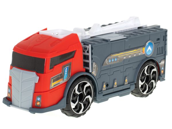 Transporter truck TIR 2in1 parking garage fire brigade