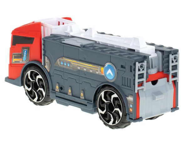 Transporter truck TIR 2in1 parking garage fire brigade