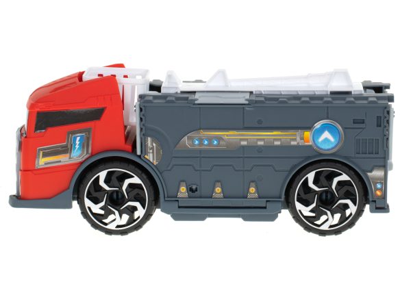 Transporter truck TIR 2in1 parking garage fire brigade