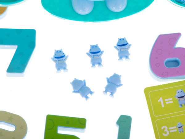 Educational scales learning to count hippo mini