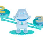 Educational scales learning to count hippo mini