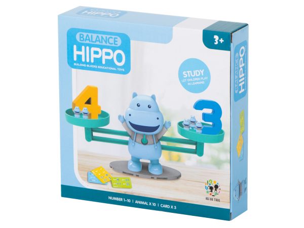 Educational scales learning to count hippo mini