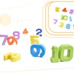 Educational weighing scales learning to count piggy large
